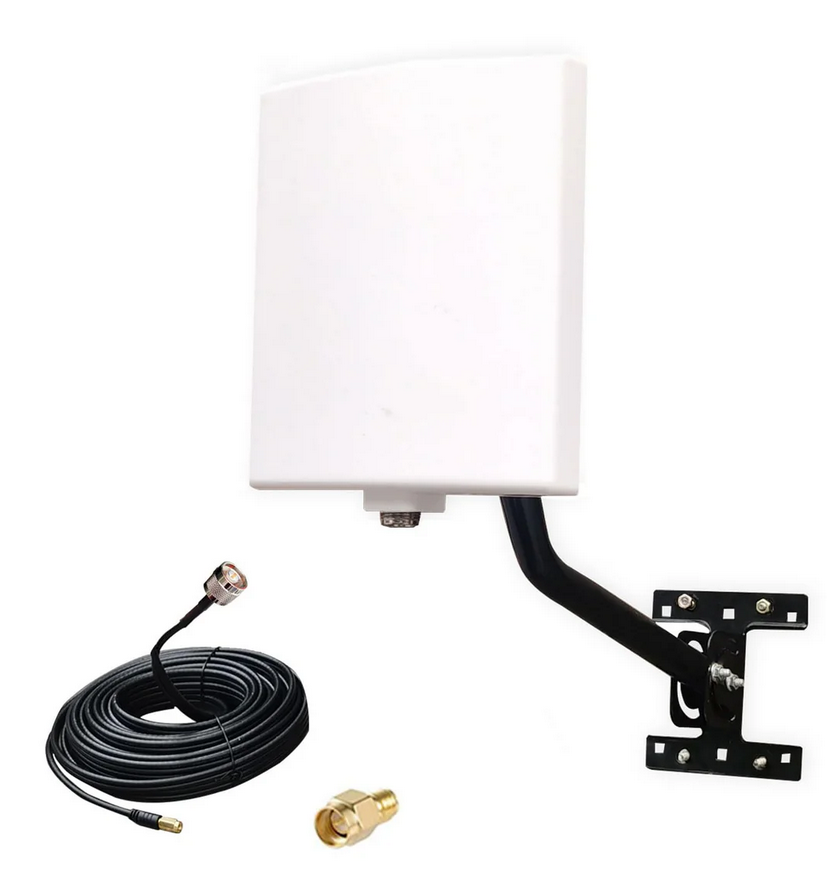 White Indoor Digital Antenna 40km HDTV5000WH ELG