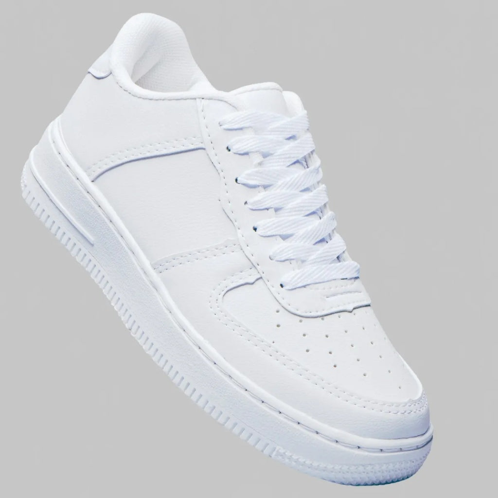 Classic Low-Top White Sneakers